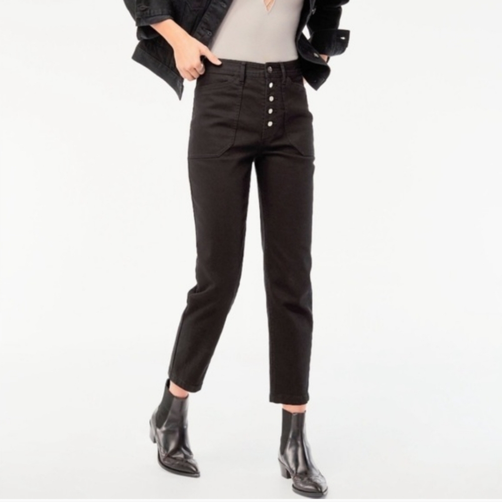 ARITZIA WILFRED Belen High Rise‎ Mom-Fit Black Jeans Sz 0